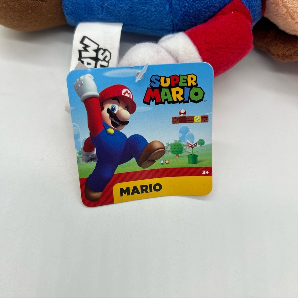 Super Mario 9-Inch Plush Doll Stuffed Set, Mario, Fire Mario, Yoshi - Picture 4 of 11